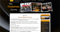 Desktop Screenshot of huntsmancarvery.co.uk